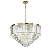 1484 - 13 Lights Gold Suspension Lamp