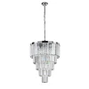 1484 -10 Lights Chrome Suspension Lamp