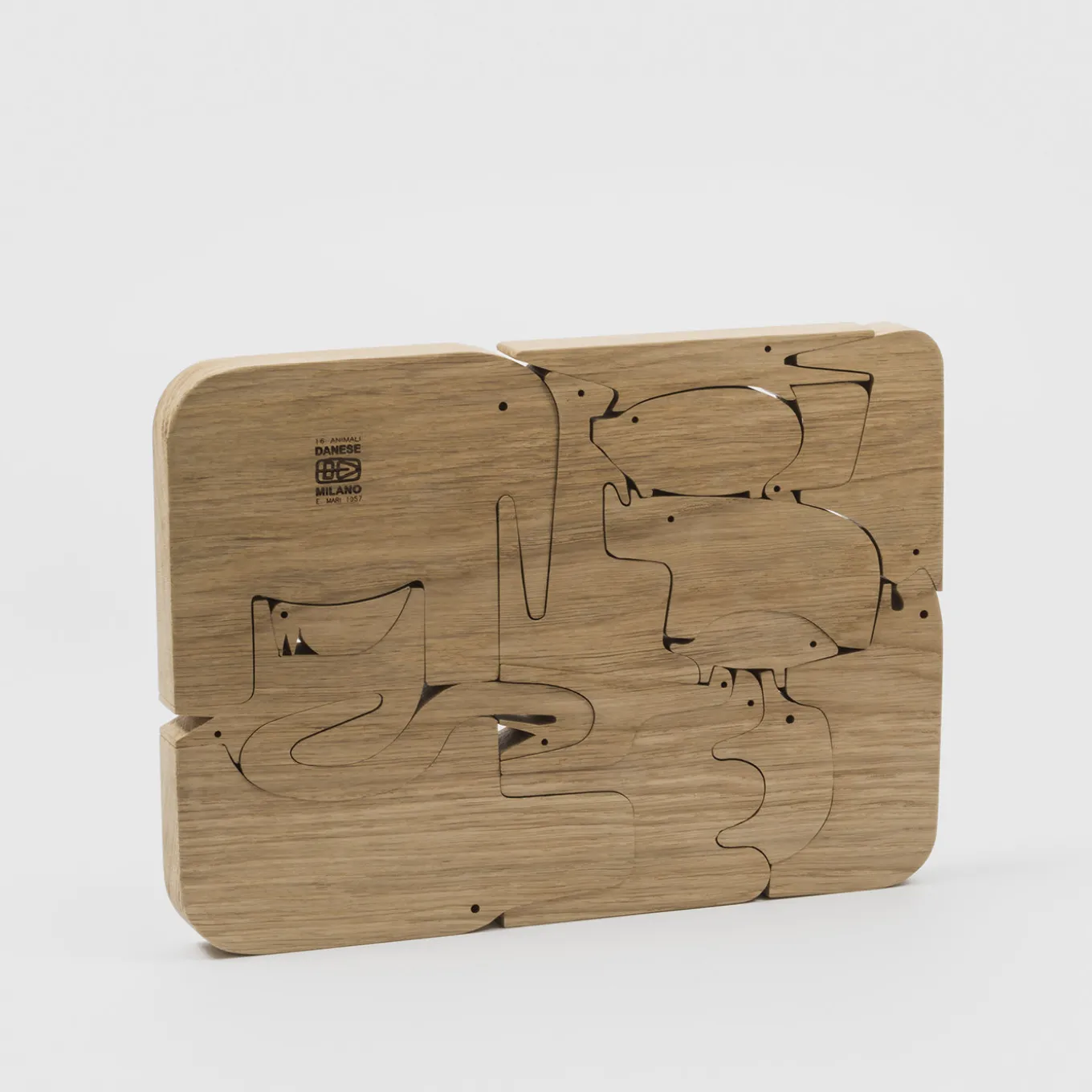 16 Animali Puzzle by Enzo Mari