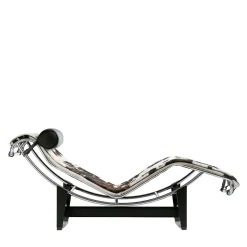4 Chaise Longue À Reglage Continu By Le Corbusier & Pierre Jeanneret & Charlotte Perriand - Hairyskin