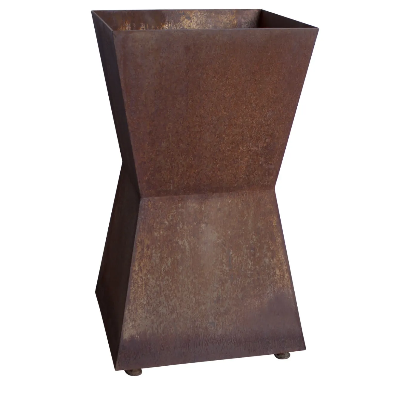 5 Corten Steel Vase Holder
