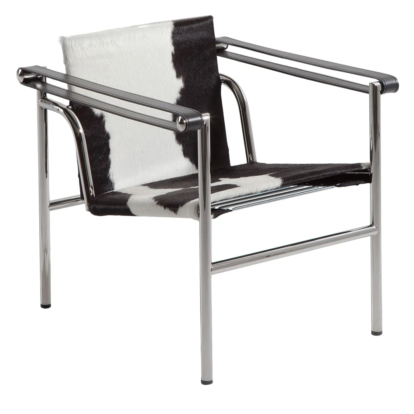 1 Fauteuil à Dossier Basculant Leather Lounge Chair