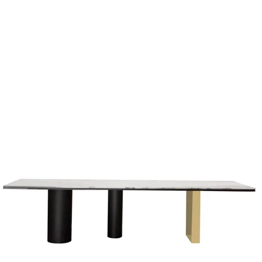 4000 Royal Rectangular Table by Gianluigi Landoni