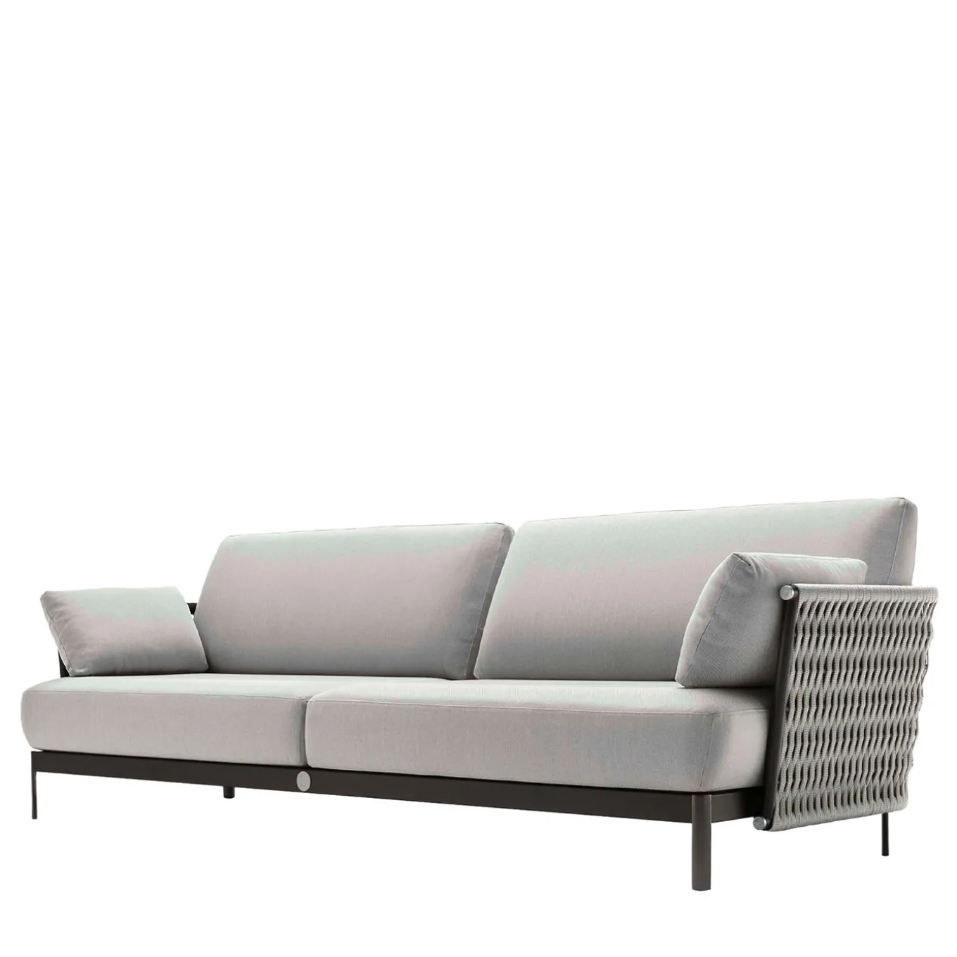 4 Seats Gray Outdoor fabric Sofa