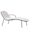 0087 Sunshine Blue&White Sunbed by Giacomo Cattani