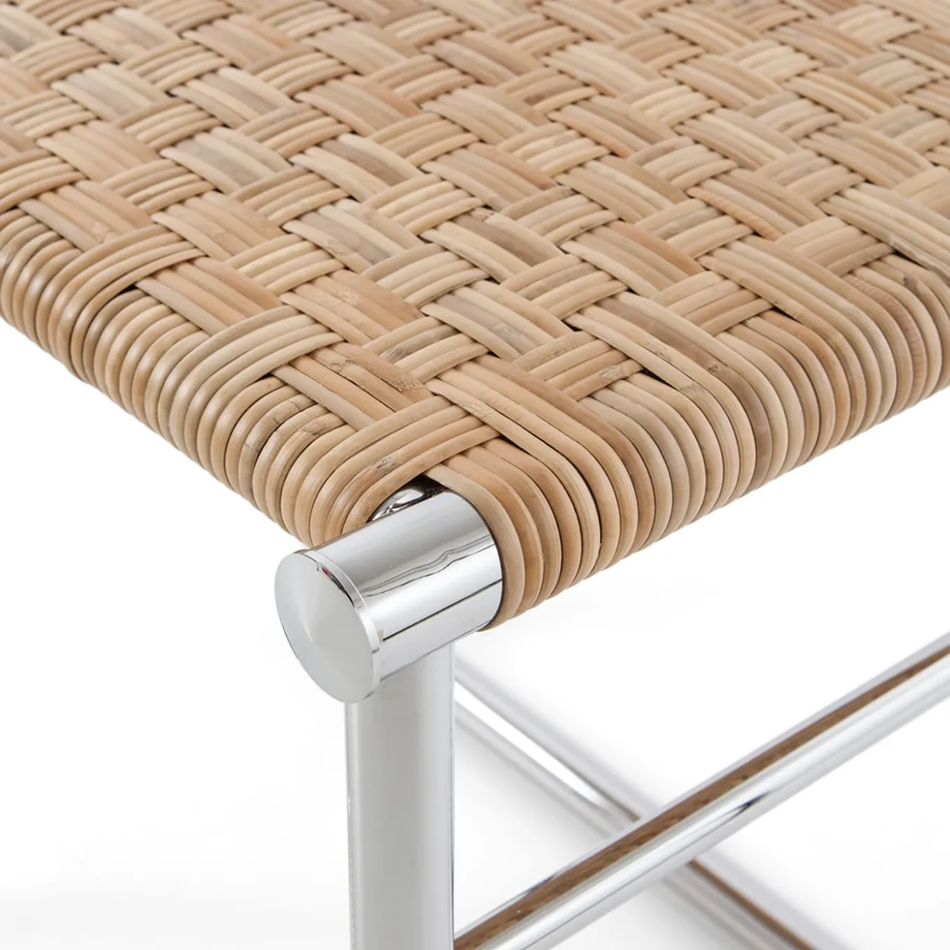 9 Tabouret By Charlotte Perriand - Rattan