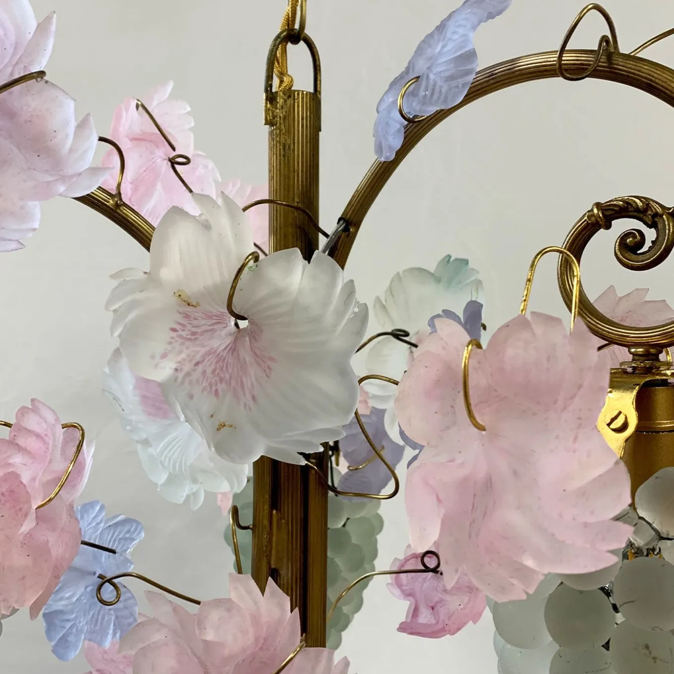 1980 Uva e Foglie Chandelier