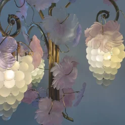1980 Uva e Foglie Chandelier