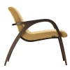 1938 Yellow and Brown Armchair by Franco Albini