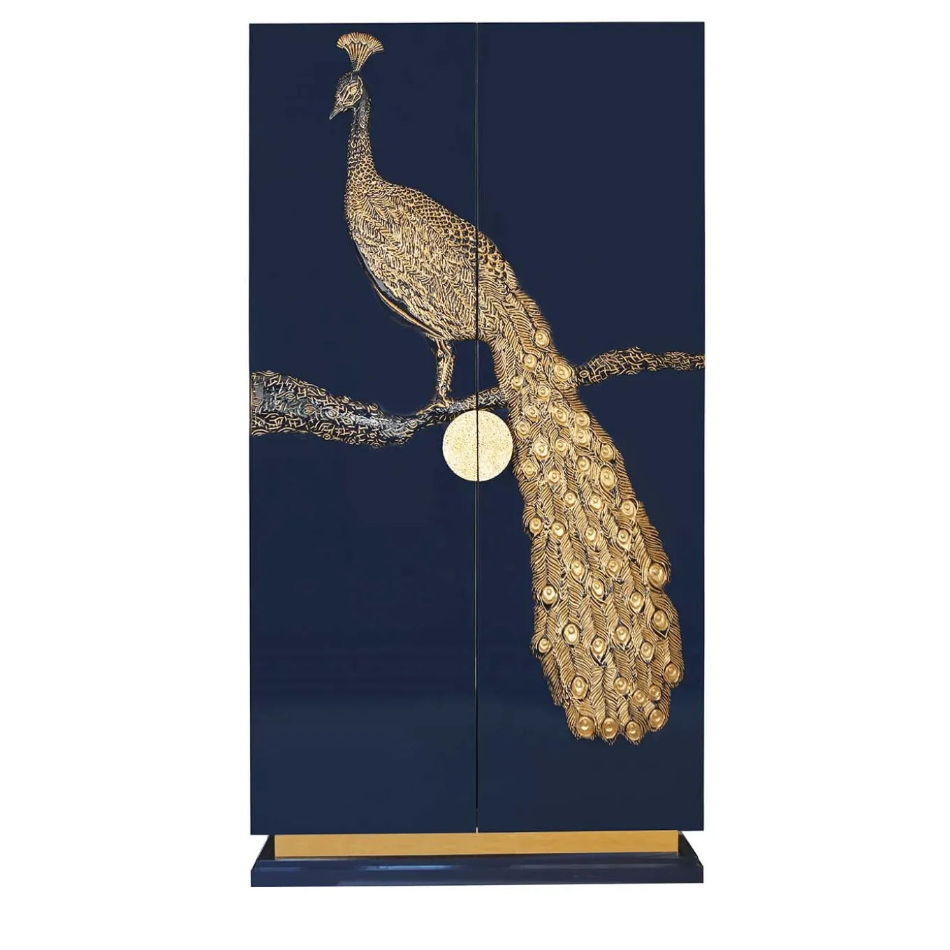 Absolute Blue Cocktail Cabinet