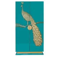 Absolute Turquoise Cocktail Cabinet
