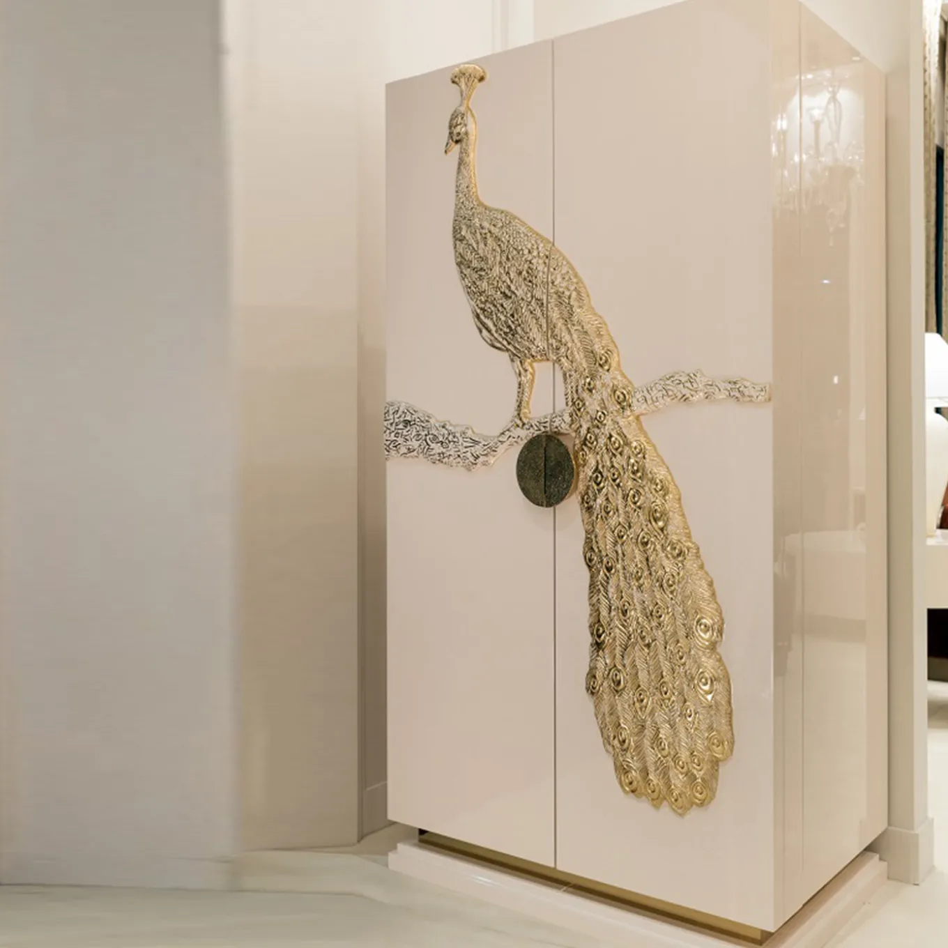 Absolute White Cocktail Cabinet