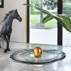 Acqua Alta Full Moon Over High Water in Venice Centerpiece