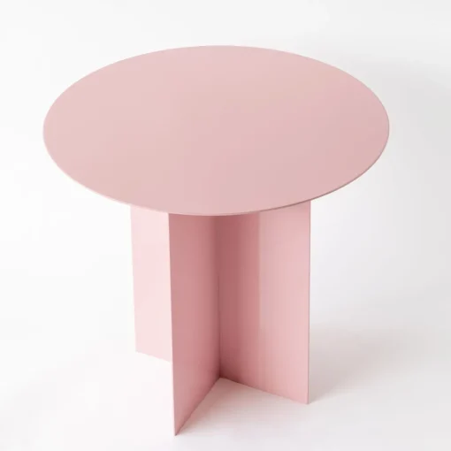 Across Small Pink Side Table