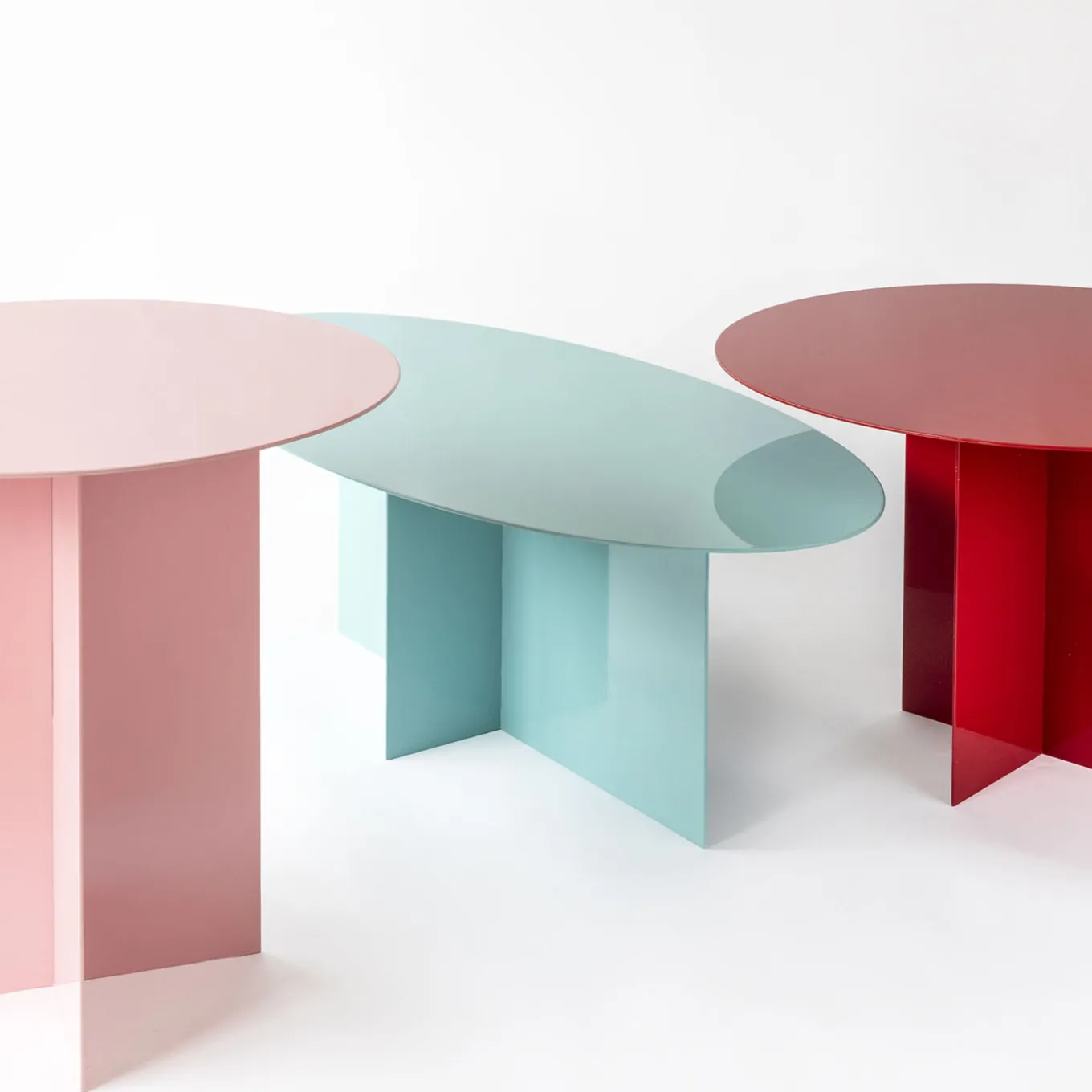 Across Small Pink Side Table