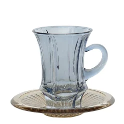 Ada 11 Set of Six Espresso Cups with Saucers