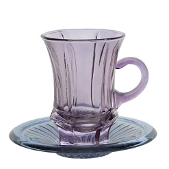 Ada 11 Set of Six Espresso Cups with Saucers