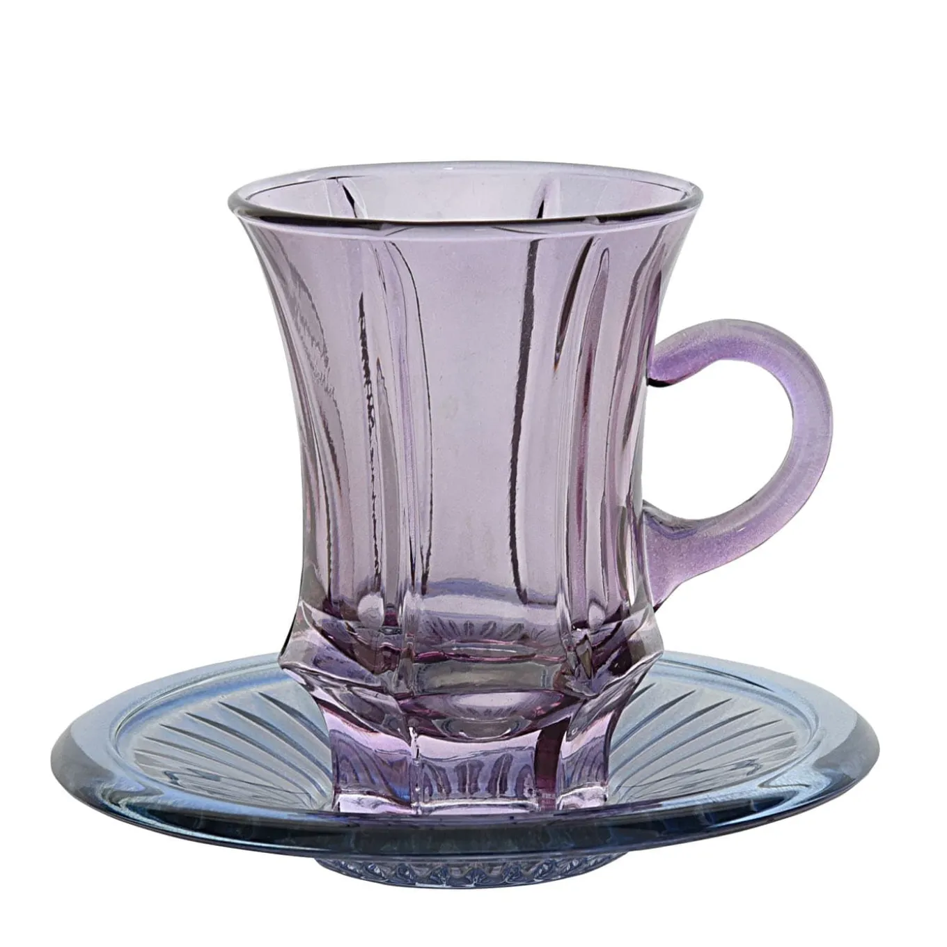 Ada 11 Set of Six Espresso Cups with Saucers