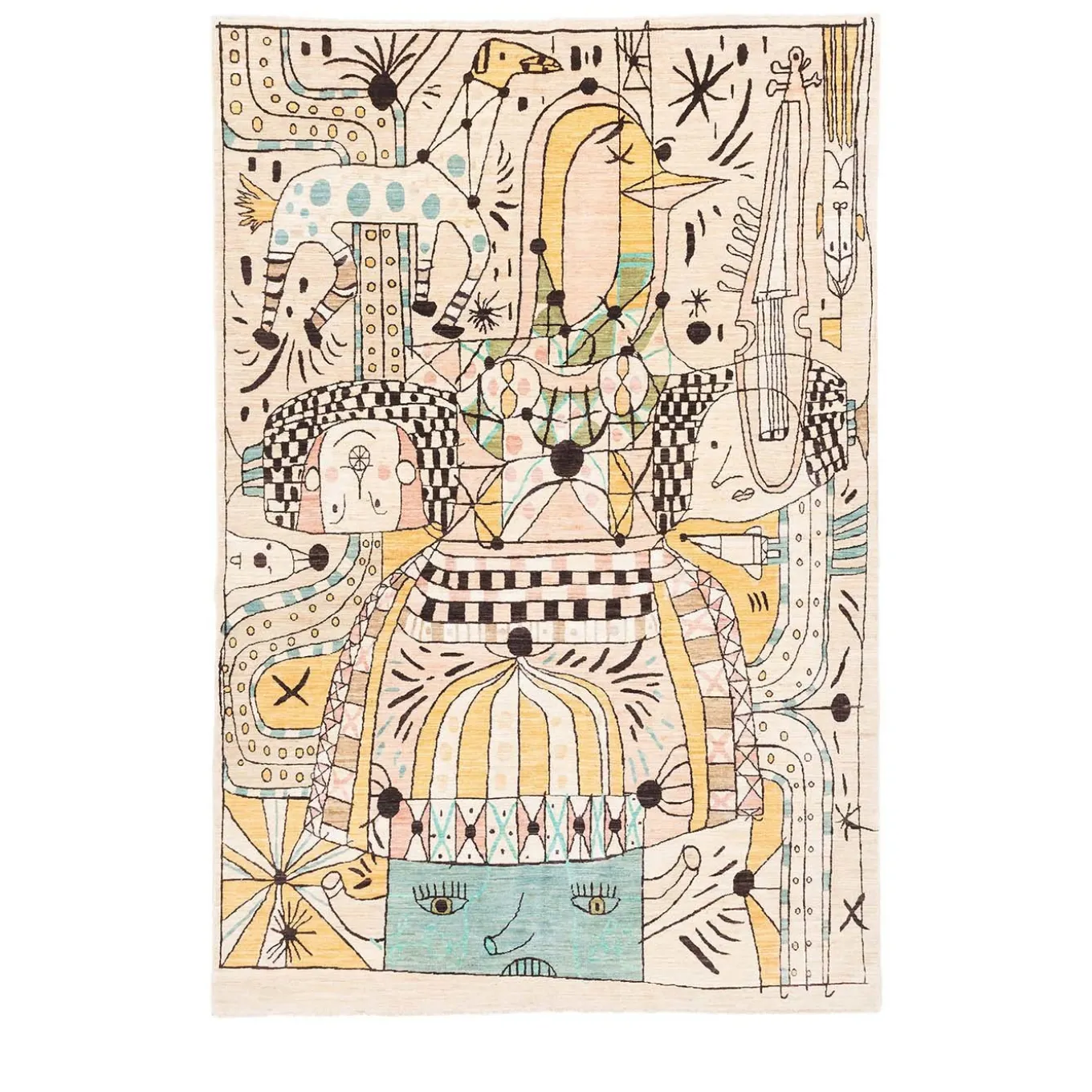 Afghan Folklore Rug by Jaime Hayon