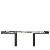 After All Notre Dame Marble And Wood Large Console