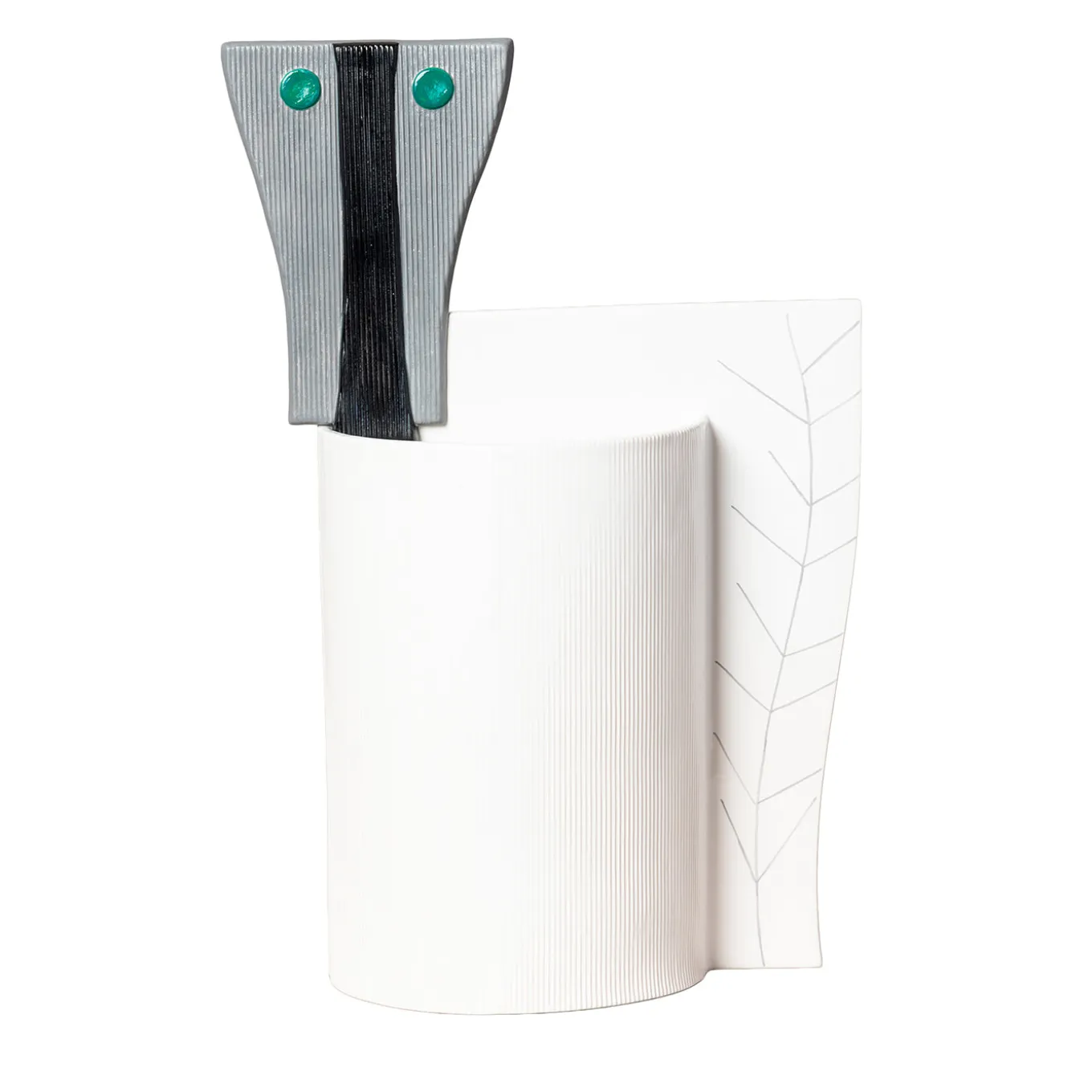 AGAMENNONE Decorative Vase By Mimmo Paladino