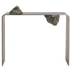 Agment with Raw Labradorite Stones Console by CTRLZAK