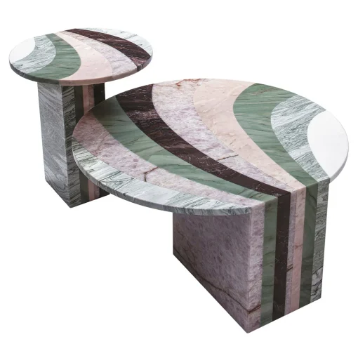Agua Marea Coffee Tables by Patricia Urquiola