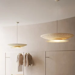 Air So Cream Pendant Lamp by Adam Tihany