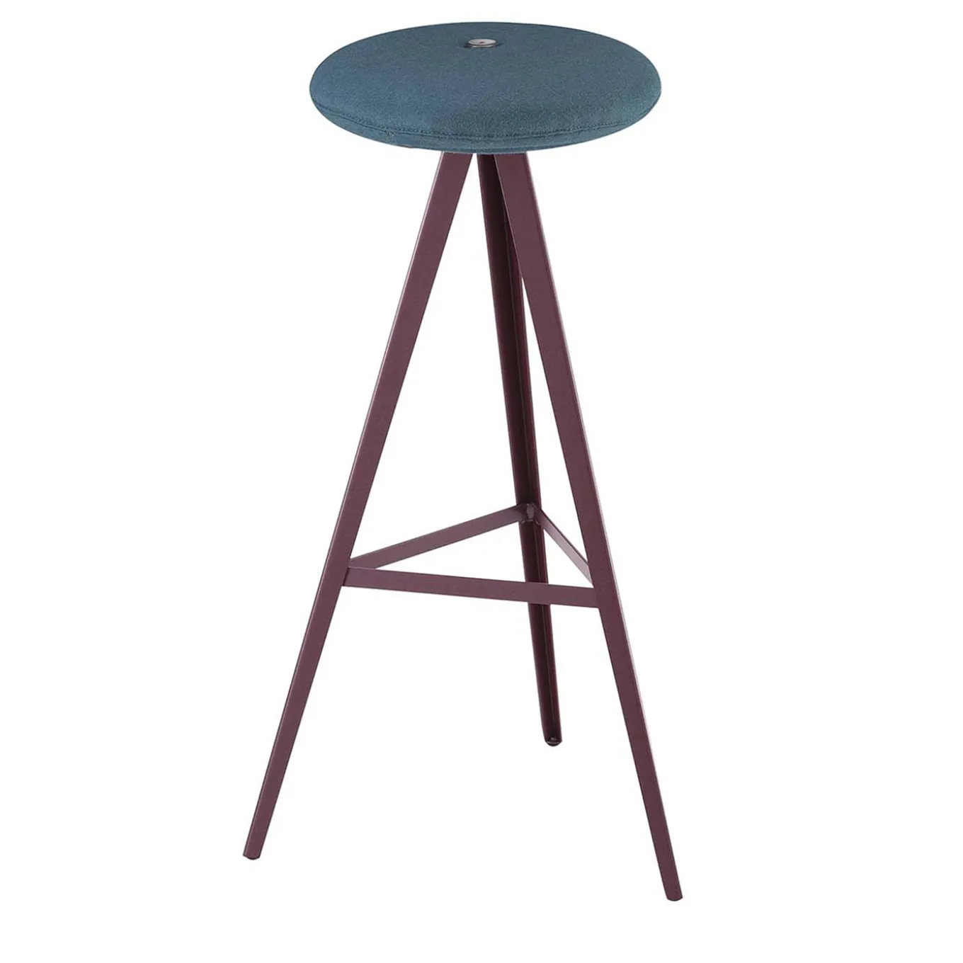 Aky petrol Stool by Emilio Nanni