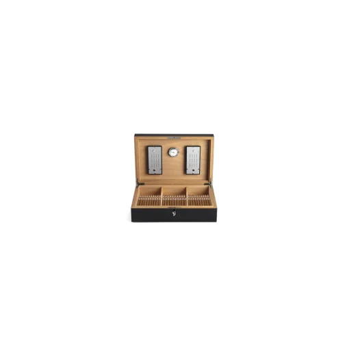 Al Lahab Black Humidor