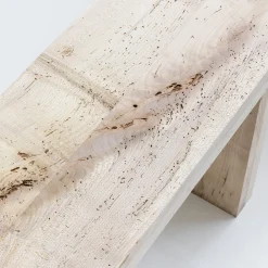 Alalunga Wood Bench By Giulio Iacchetti