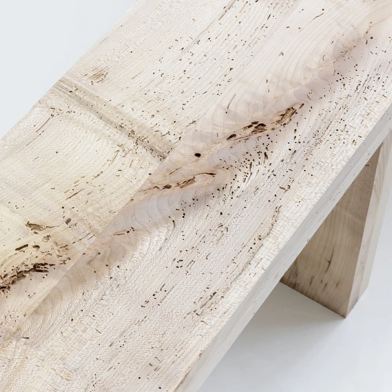 Alalunga Wood Bench By Giulio Iacchetti