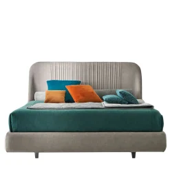 Alba Fluttuante Bed With Deluxe Velvet Upholstery