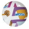 Alchimie Porcelain Soup Plate with Abstract Decor #2