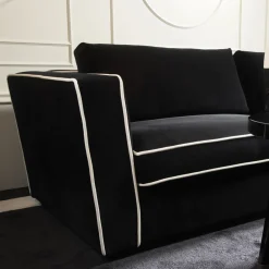 Alexander Black Sofa