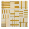 Alfabeto Set of 44 White and Yellow Tiles by Margherita Rui