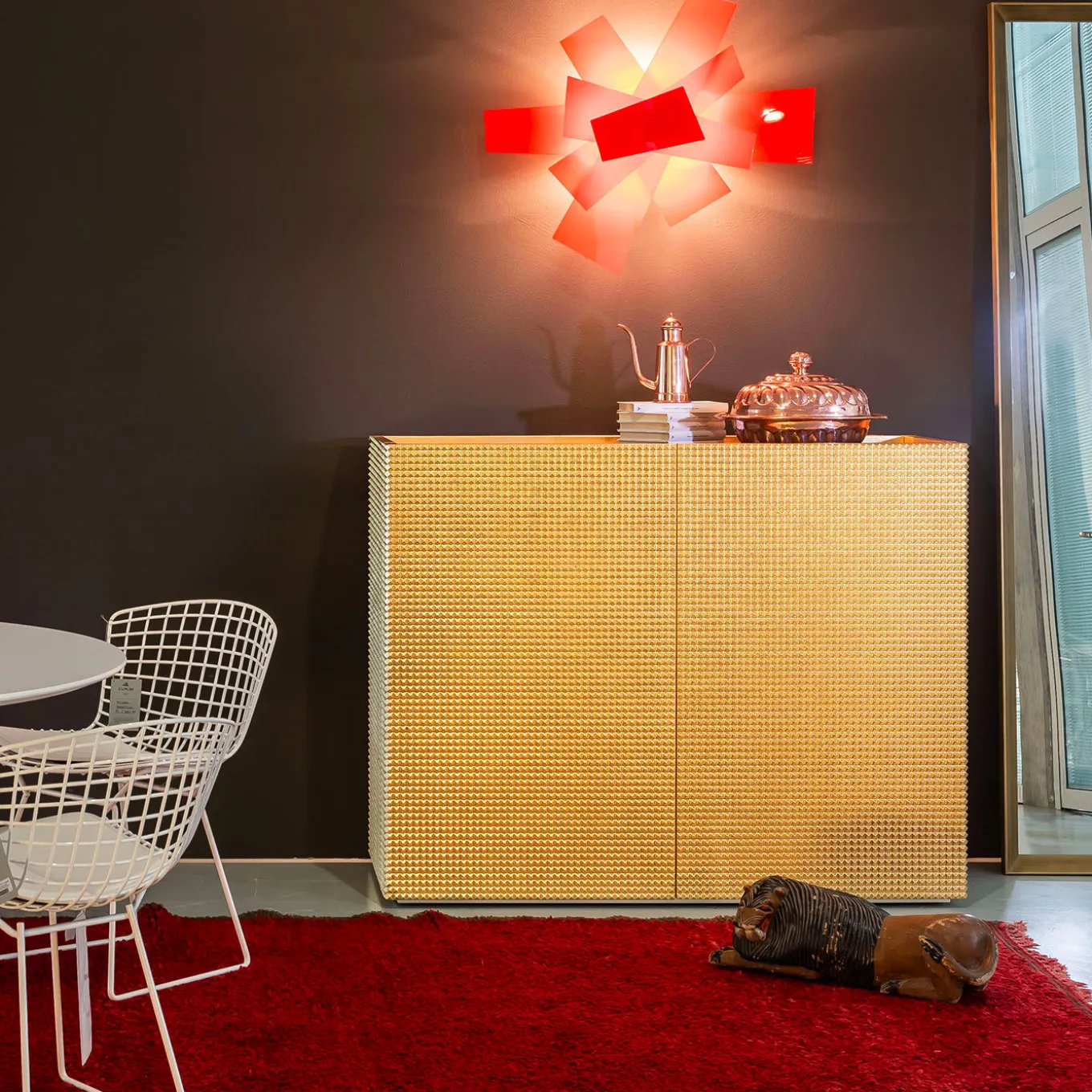Alfama 3 Gold Cabinet