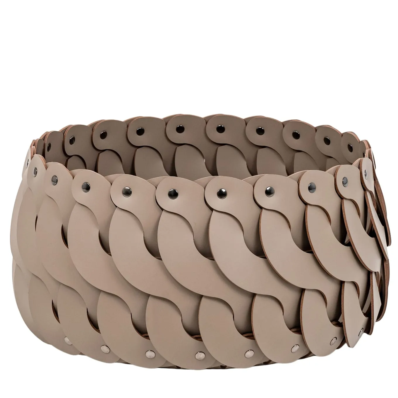 Alicante small Round Taupe Basket