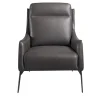 Alicudi Mocha Leather Armchair