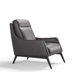 Alicudi Mocha Leather Armchair