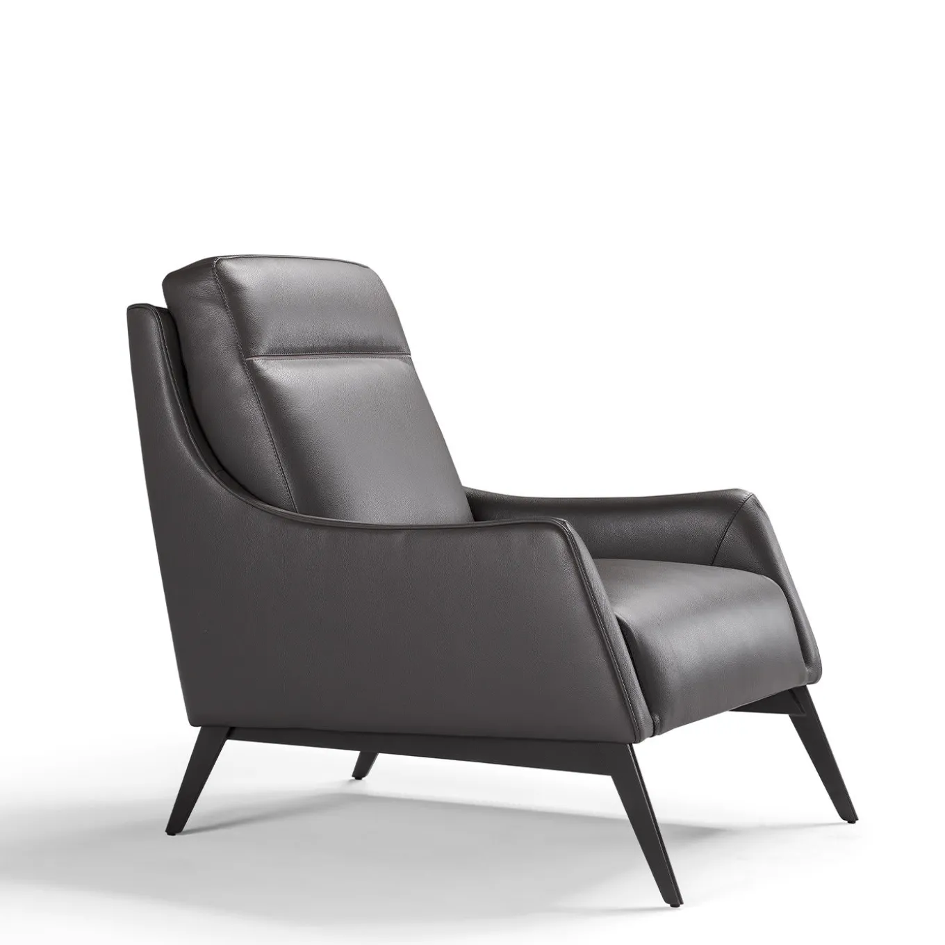 Alicudi Mocha Leather Armchair