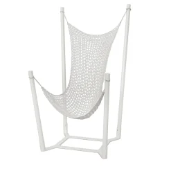 Allegra White Hammock Chair