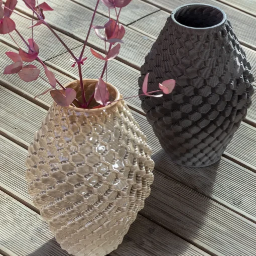Alma Beige Vase