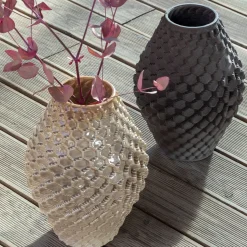 Alma Black Vase