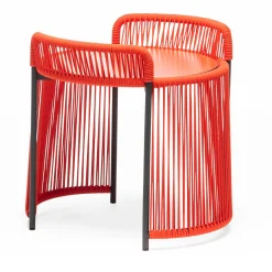Altana Small Round Red Coffee Table by Antonio De Marco