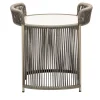 Altana Small Round Sand Coffee Table by Antonio De Marco