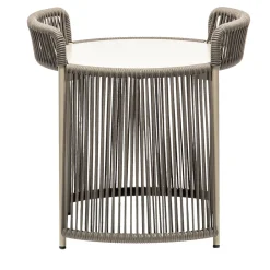 Altana Small Round Sand Coffee Table by Antonio De Marco