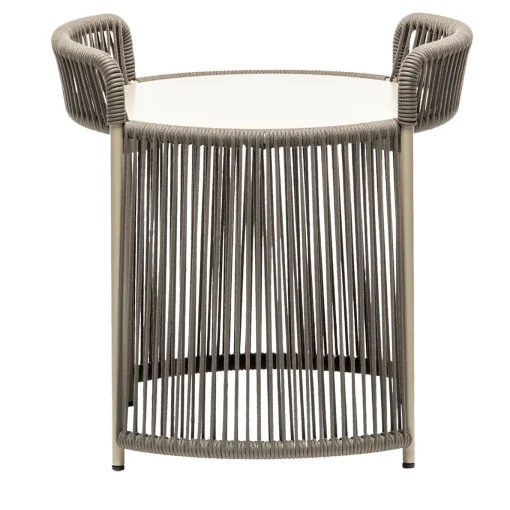 Altana Small Round Sand Coffee Table by Antonio De Marco