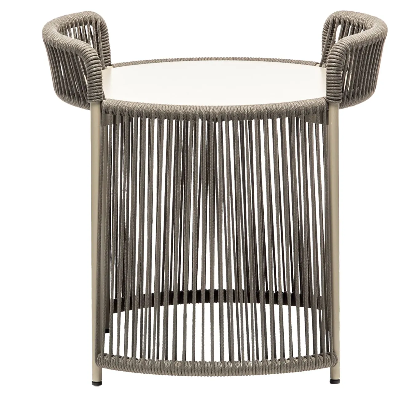 Altana Small Round Sand Coffee Table by Antonio De Marco