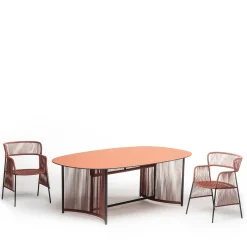 Altana SP Gray & Pink Chair by Antonio De Marco